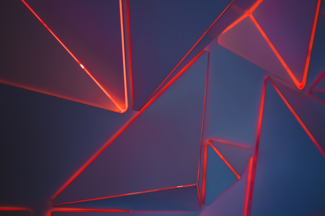 Abstract data visualization background